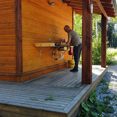 Marika Puhkeküla - Nurgatalu öömaja Shared Bathroom Сasa de vacaciones *